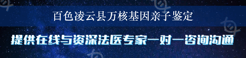 百色凌云县万核基因亲子鉴定